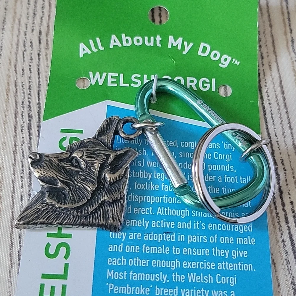 All about My Dog  Keychain